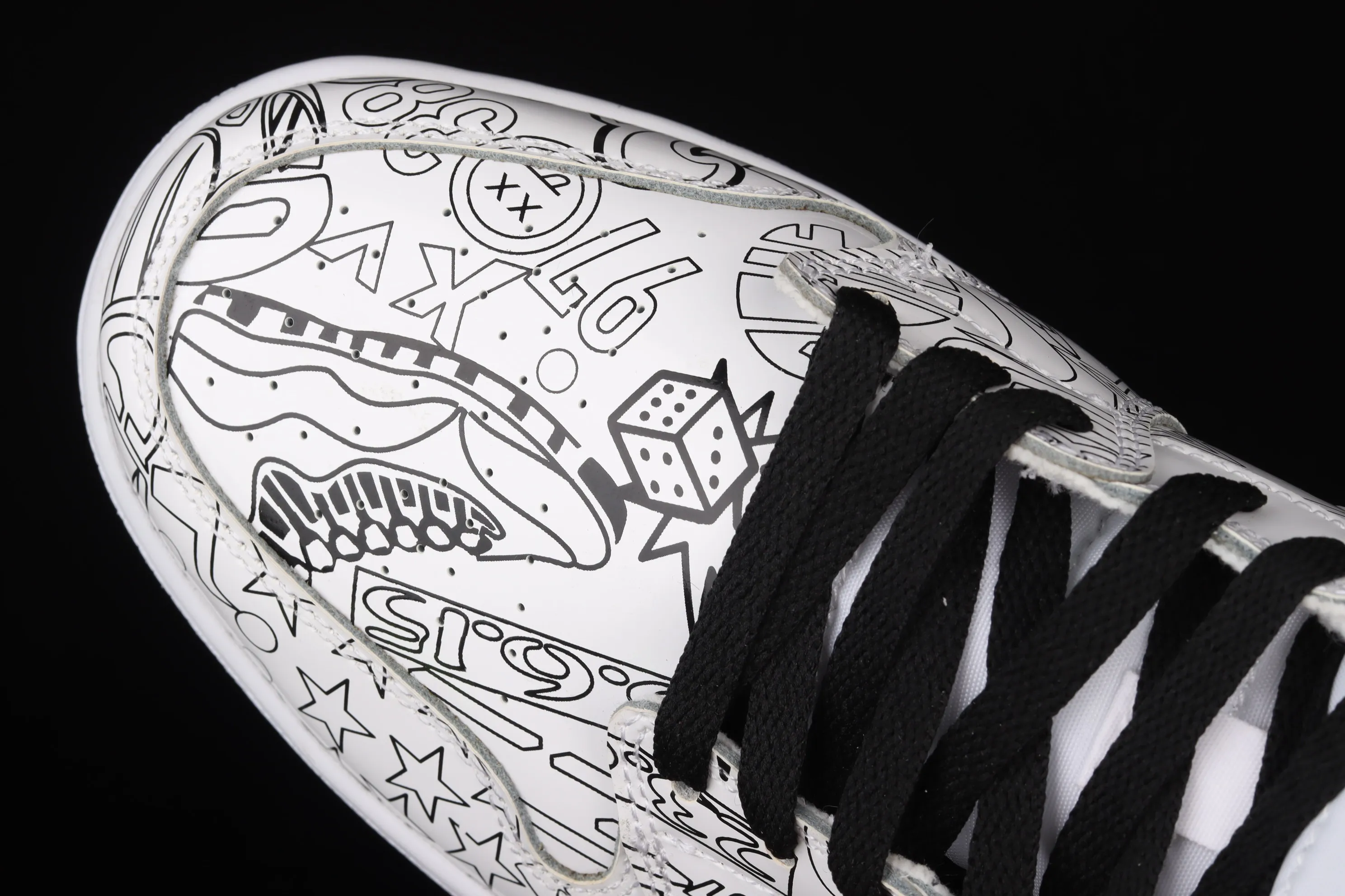 All categories Air Jordan Jordan series basketball shoes Air Jordan 1 Mid Air Jordan 1 Mid SE AJ1 Joe 1 white and black mid-top basketball shoes DC4099-100